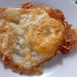 ไข่ดาวสุกกรอบ 1 ฟอง