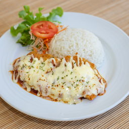 ข้าวไก่ชีส