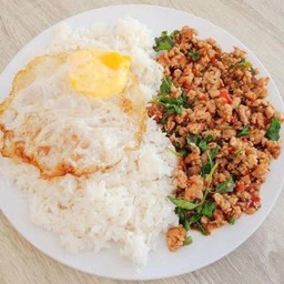ข้าวกะเพราหมู