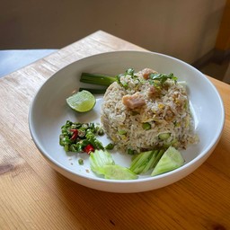 ข้าวคะน้าปลาเค็ม