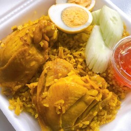 ข้าวหมกไก่พิเศษ extra chicken  biryani