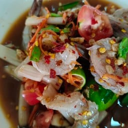 ตำกุ้งสด ปลาร้า