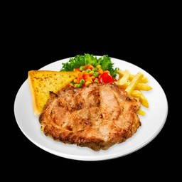 สเต็กสันคอหมู
