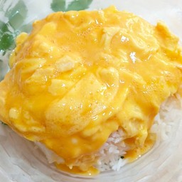 ข้าวไข่ข้น2ฟองคลุกเนย