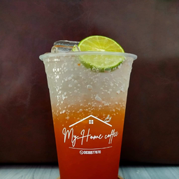 ชามะนาวโซดา (Lemon tea soda)