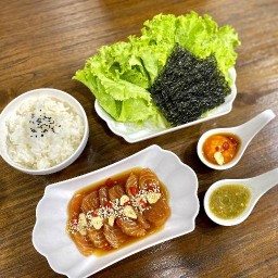 แซลมอนดอง-กุ้งดอง ซีอิ้วเกาหลีแท้ by.ถิงถิง พระราม2