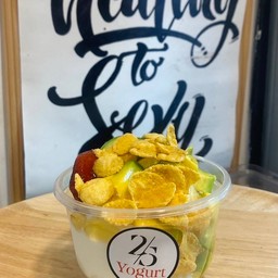 ขนาดไซส์ M เลือกท็อปปิ้งได้ 5อย่าง