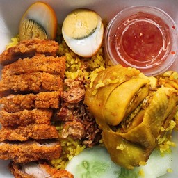 ข้าวหมกไก่ทูโทน 2 tone chicken biryani