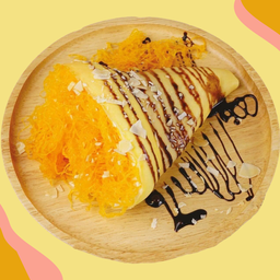 ฝอยทอง นูเทลล่า ครีมเครป