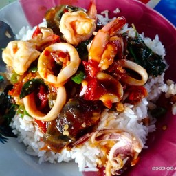 ข้าวกระเพาะไข่เยี่ยวม้าทะเล