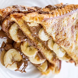 เฟรนซ์โทสต์นูเทลล่า กล้วยหอม