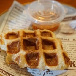 ออริจินอลครอฟเฟิล 1 ชิ้น (original croffle 1 ชิ้น)