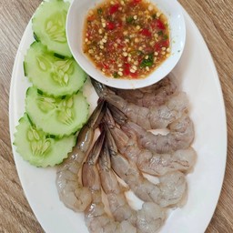 กุ้งสดซีฟูด