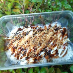 ไก่คาราเกะราดซอสทาโกยากิ