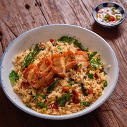 ผัดกะเพรา (คลุกข้าว)