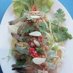 กุ้งแช่น้ำปลา