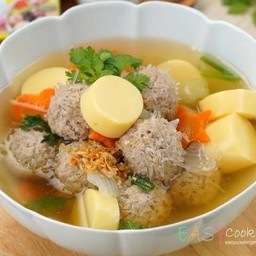ต้มจืดเต้าหู้หมูสับ