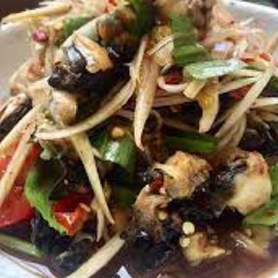ส้มตำหอยเชอรี่