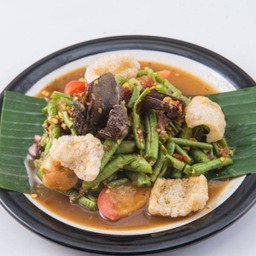 ตำถั่วฝักยาว