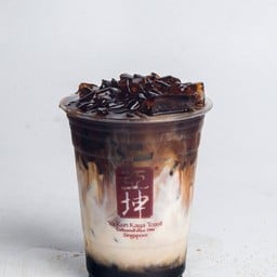 Kopi Latte with Brown Sugar Jelly R
