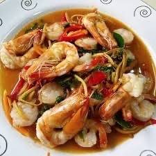 ข้าวผัดช่ากุ้ง