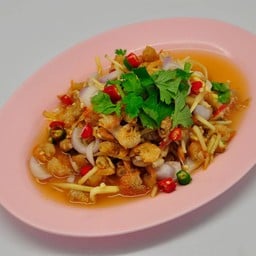 ยำกุ้งแห้ง