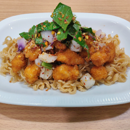 ยำมาม่าไก่ ไก่แซ่บเว่อร์