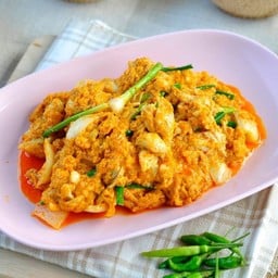 เนื้อปูผัดผงกระหรี่