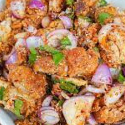 ข้าวยำไก่แซ่บซี๊ด