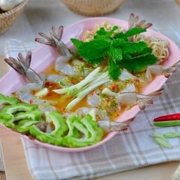 กุ้งแช่น้ำปลา