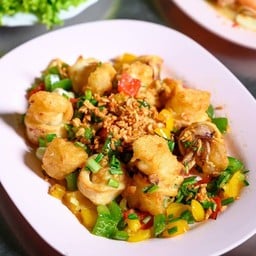 หมึกไข่ผัดพริกเกลือ