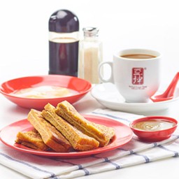 Cheezy French Toast With Kaya Set E  Hot