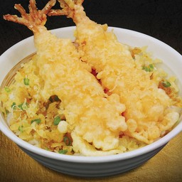 ข้าวหน้ากุ้งเทมปุระ