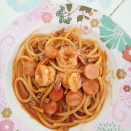สปาเก็ตตี้ซอสมะเขือเทศ
