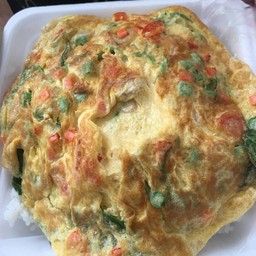 ข้าวไข่เจียว  1 ฟอง