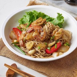 Seafood Black Pepper Noodle