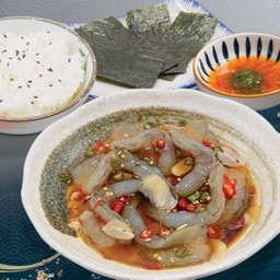 ชุดกุ้งดองซีอิ๊วญี่ปุ่น