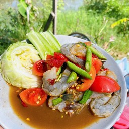 เหลากุ้งสด