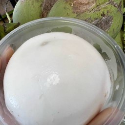 ร้านน้ำมะพร้าวน้ำหอม เจ้แอน ไร่ส้ม ปั้ม ปตท.ไร่ส้ม