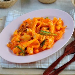 หมึกผัดไข่เค็ม