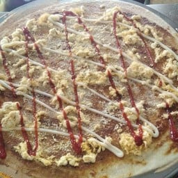 เครปพริกเผา+หมูหยอง