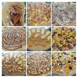 เครปไส้ตามใจชอบ(หวาน)