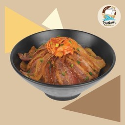 ข้าวหน้าหมูย่างเกาหลี