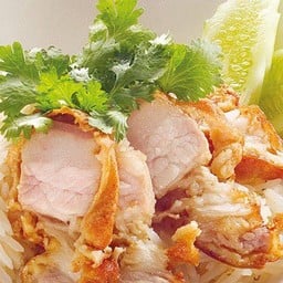 ข้าวมันหมูทอด