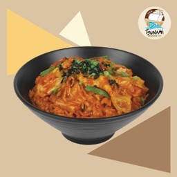 ข้าวผัดกิมจิ หมูสับ