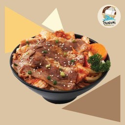 ข้าวหน้าเนื้อกิมจิ มารุ