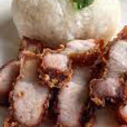 ข้าวสามชั้นทอดน้ำปลา