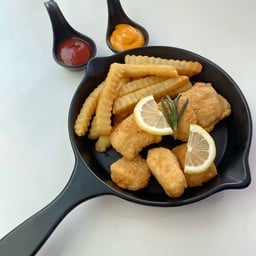 (ใหม่) ฟิชแอนด์ชิปส์ (Fish and chips)