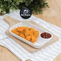 ไก่ป๊อปคลุกฝุ่นบาร์บีคิว