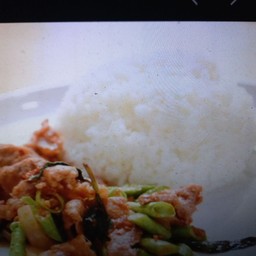 ข้าวพริกแกงหมูป่า